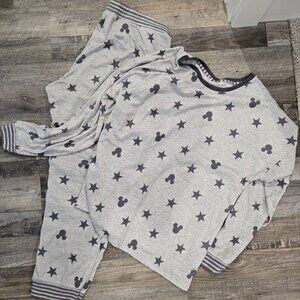 Mickey Mouse Pajama Set | Size L | Women’s Sweatshirt & Pants